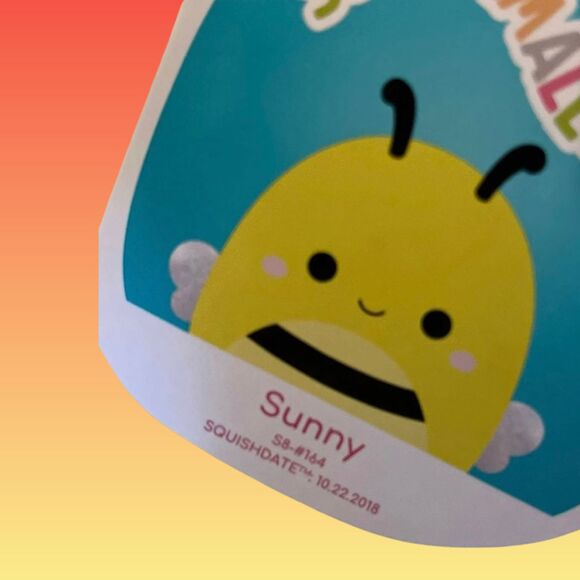 Sunny the Bee Squishmallow Bugs Life Squad 8” - Picture 3 of 4